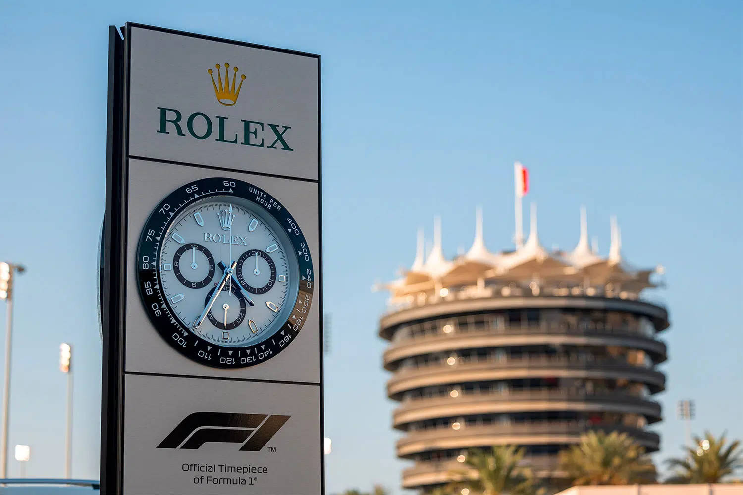 revolution magazine rolex f1 sponsorship bahrain 2024