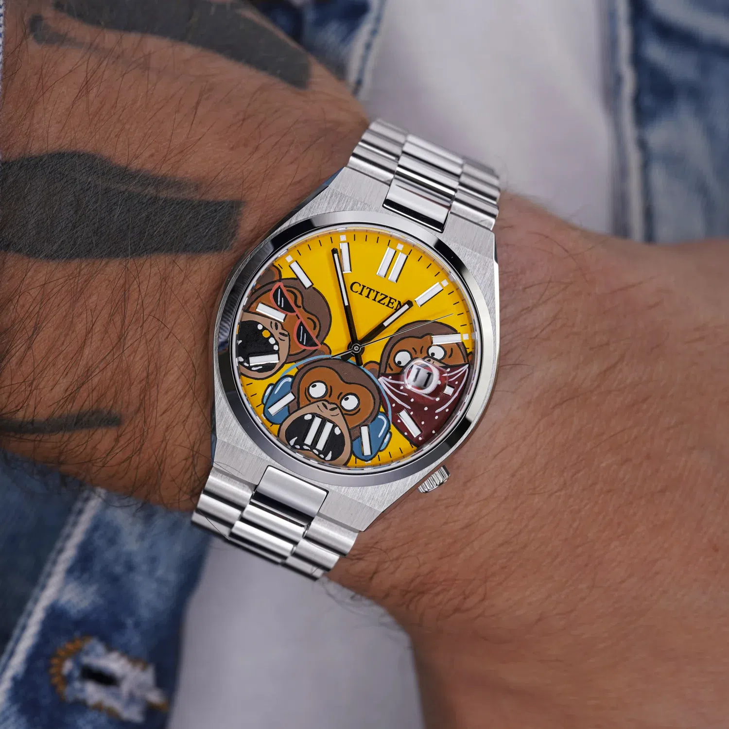 iflw wise guys concept citizen tsuyosa automatic yellow limited edition 8 jpg