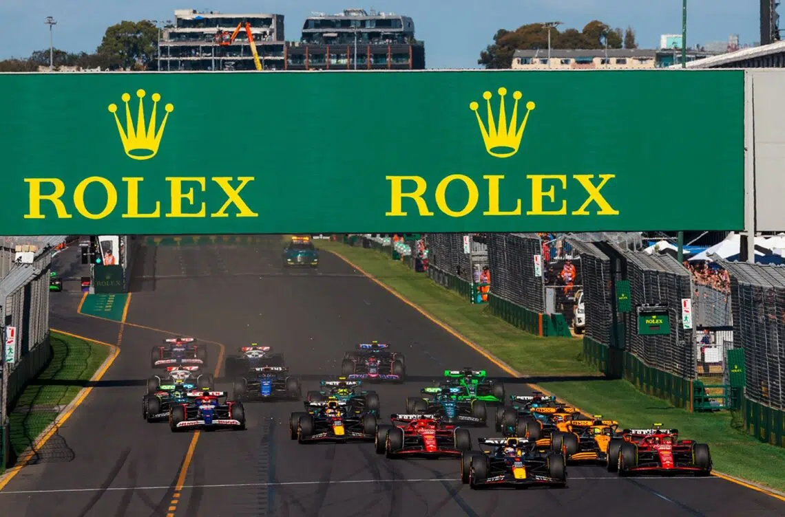 rolex sponsor f1 une min