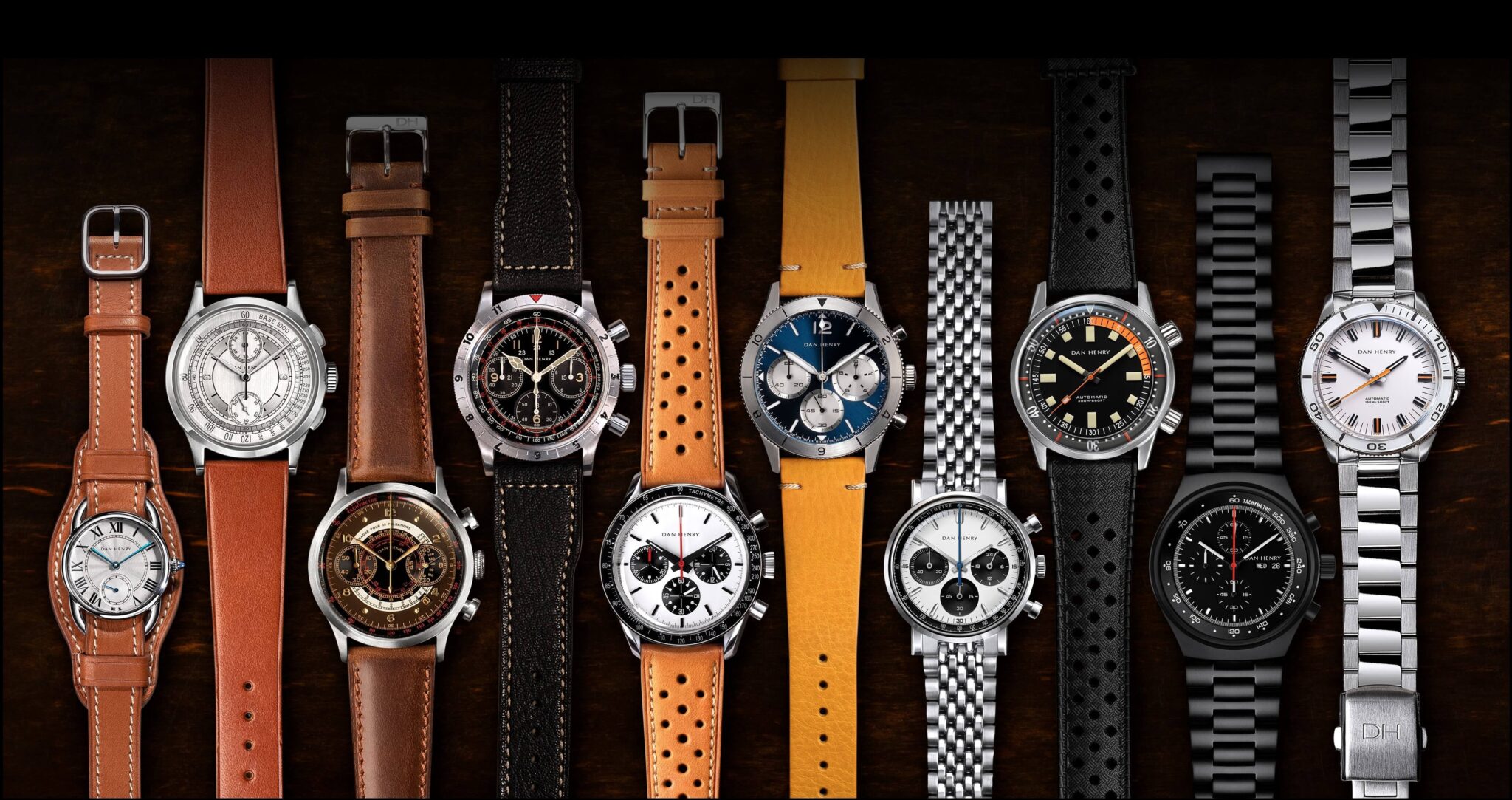 dan henry vintage watch collection home desktop 2