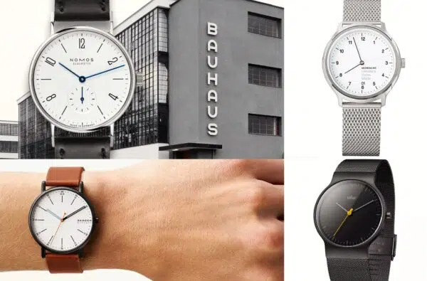 guide achat 7 montres minimalistes bauhaus une min