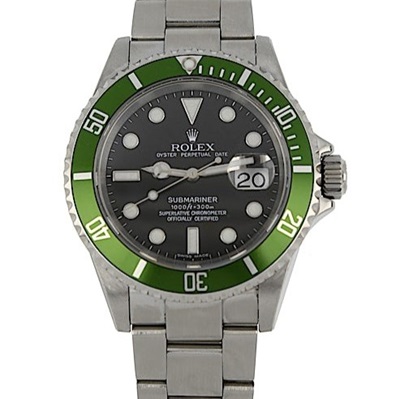 rolex submariner 16613lv kermit