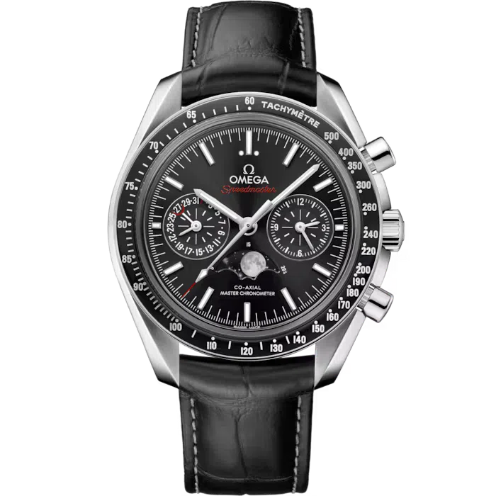 omega speedmaster moonphase co axial master chronometer moonphase chronograph 44 25 mm 30433445201001 c96162 png