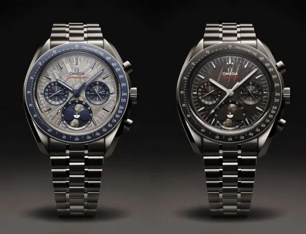 omega speedmaster phase de lune meteorite une min