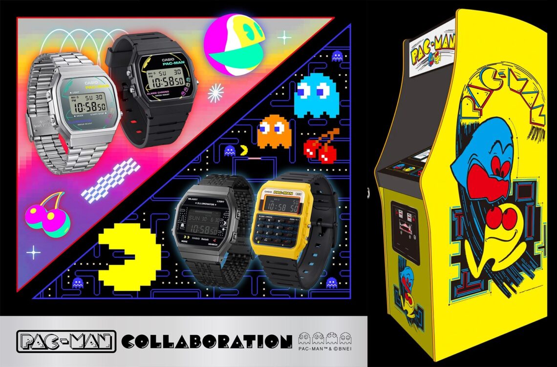 montres casio pacman une min